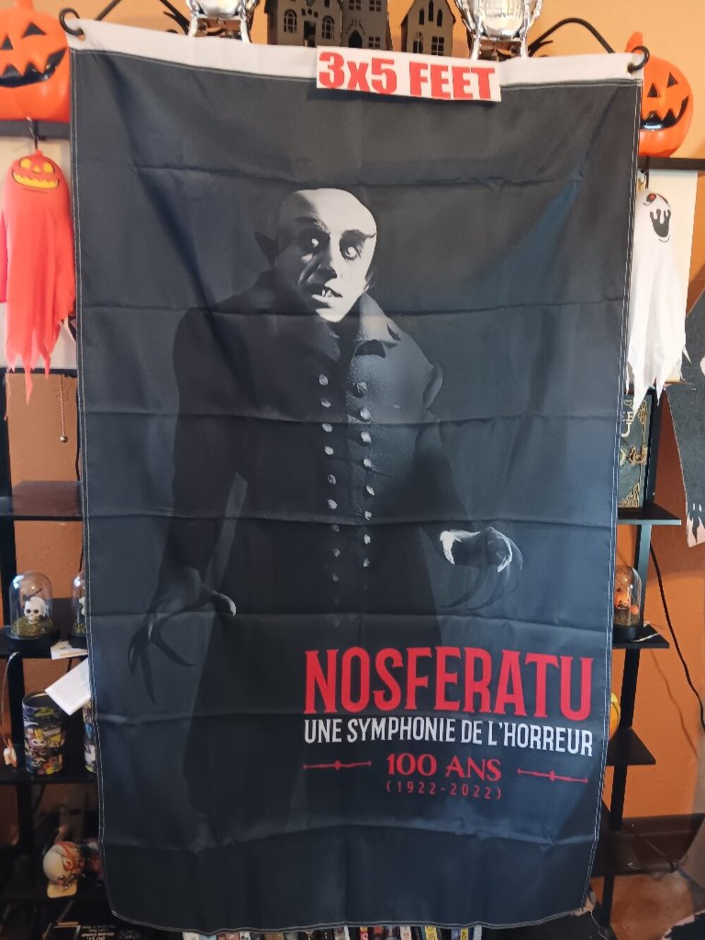 Nosferatu 3X5 Feet Flag French Vampire Movie Banner 2-Sided
